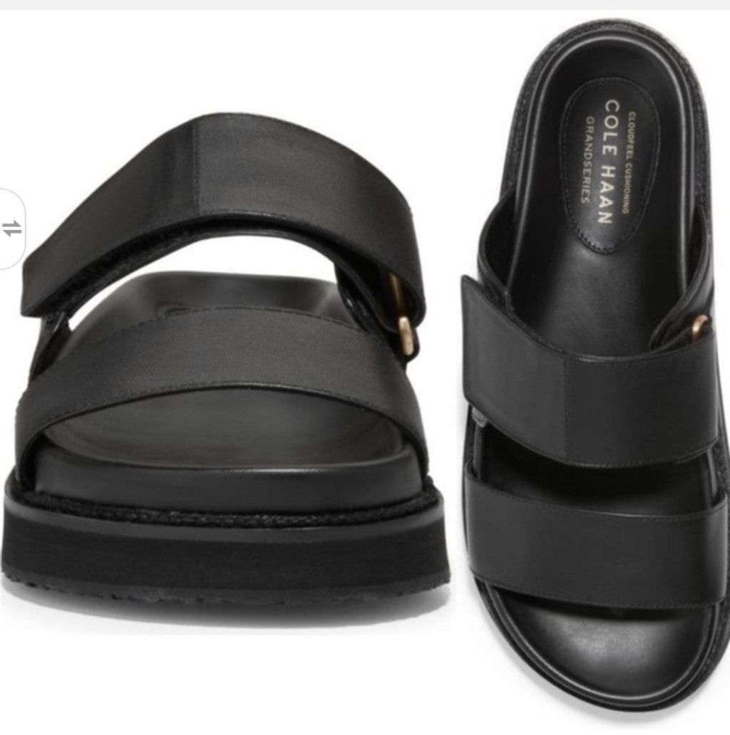 Cole Haan Cole Haan Cloudfeel Slide Leather Sandals Size 7B Size US 7 / IT 37 - 2 Thumbnail