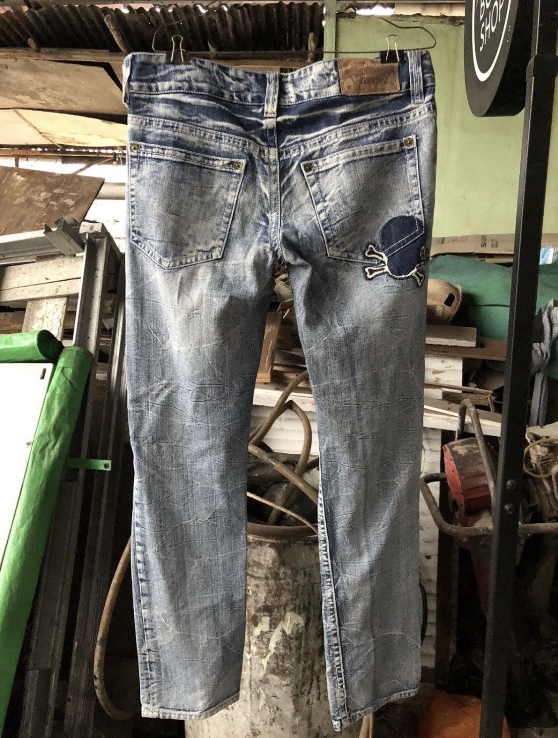 Hysteric Glamour × Japanese Brand × Seditionaries The Vintage Standard Design Honey Comb Denim Pants Size US 31 - 3 Thumbnail