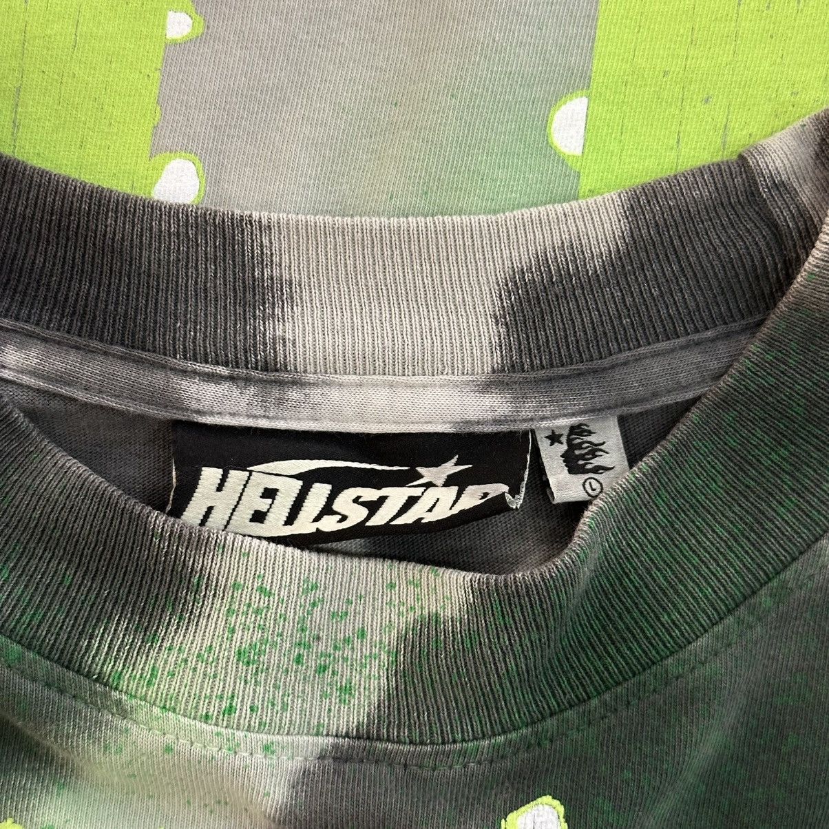 HELLSTAR Hellstar Tye-Dye Moto Long-Sleeve Green Size US L / EU 52-54 / 3 - 8 Thumbnail