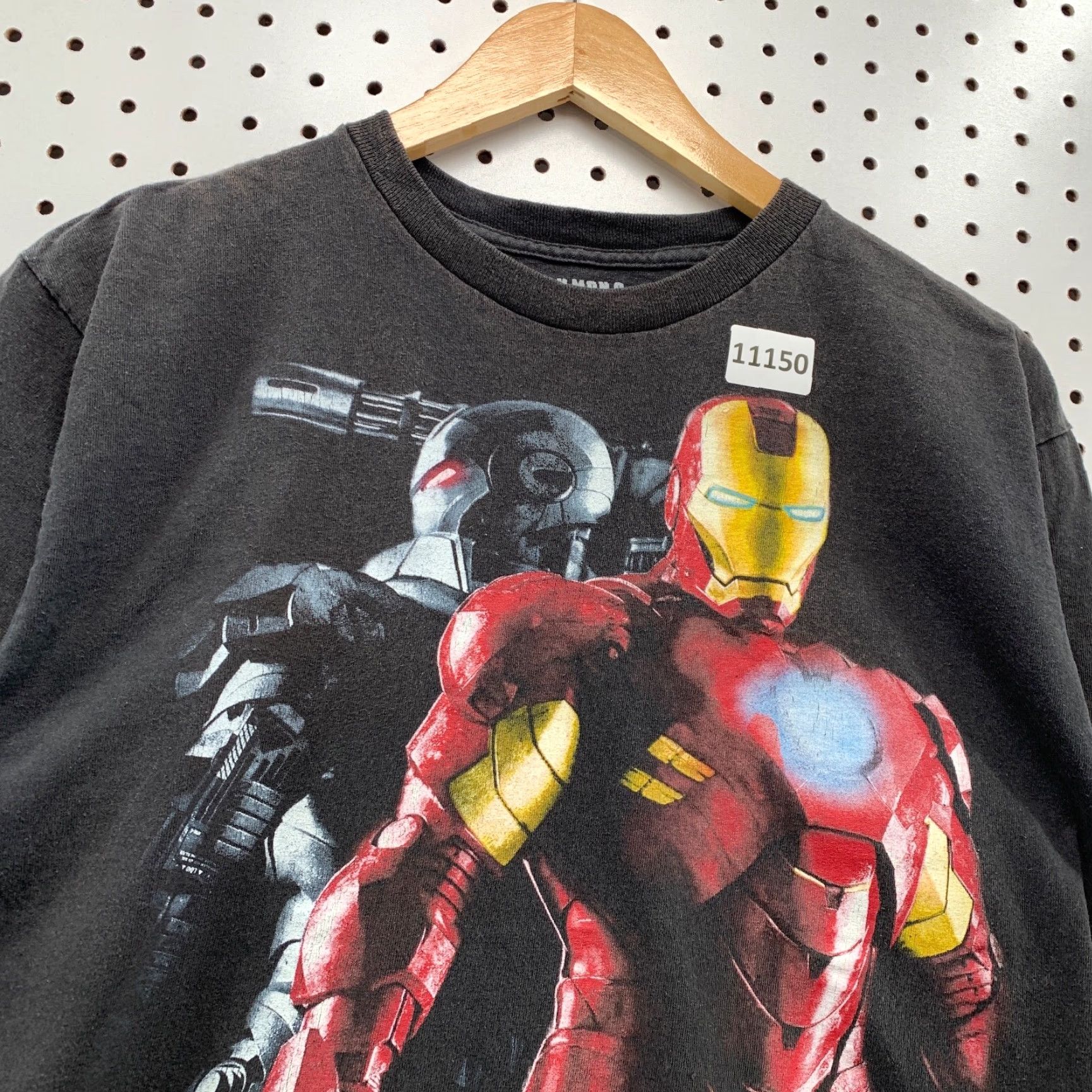 Vintage VINTAGE Marvel Iron Man 2 Shirt Adult Small Black Crew Neck Tee - Men's Marvel Comics Tee 100% Cotton Small Size US S / EU 44-46 / 1 - 5 Thumbnail