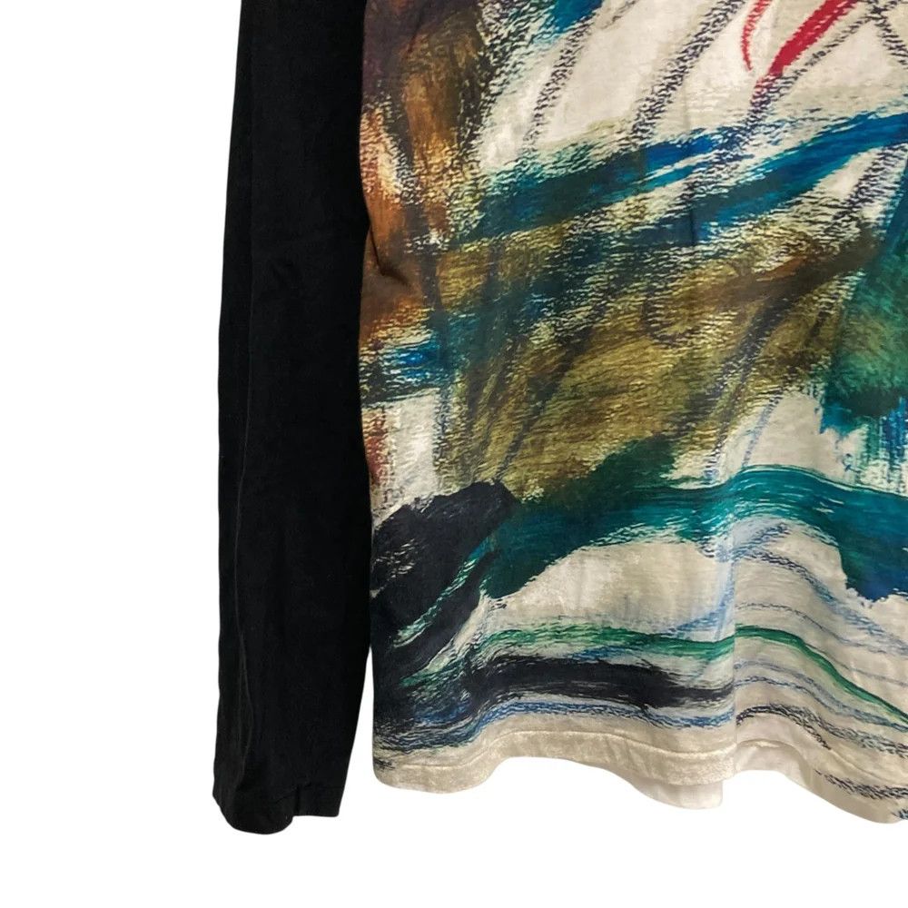 Yohji Yamamoto Yohji Yamamoto pour homme/ Inkjet print long sleeve top Size US L / EU 52-54 / 3 - 4 Thumbnail
