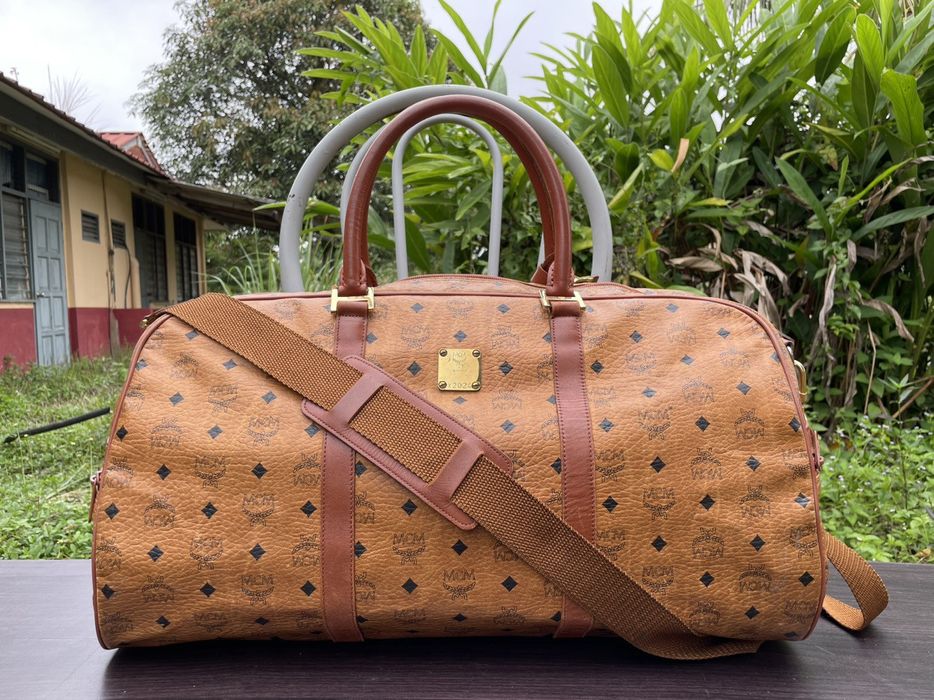 Vintage mcm clearance duffle bag