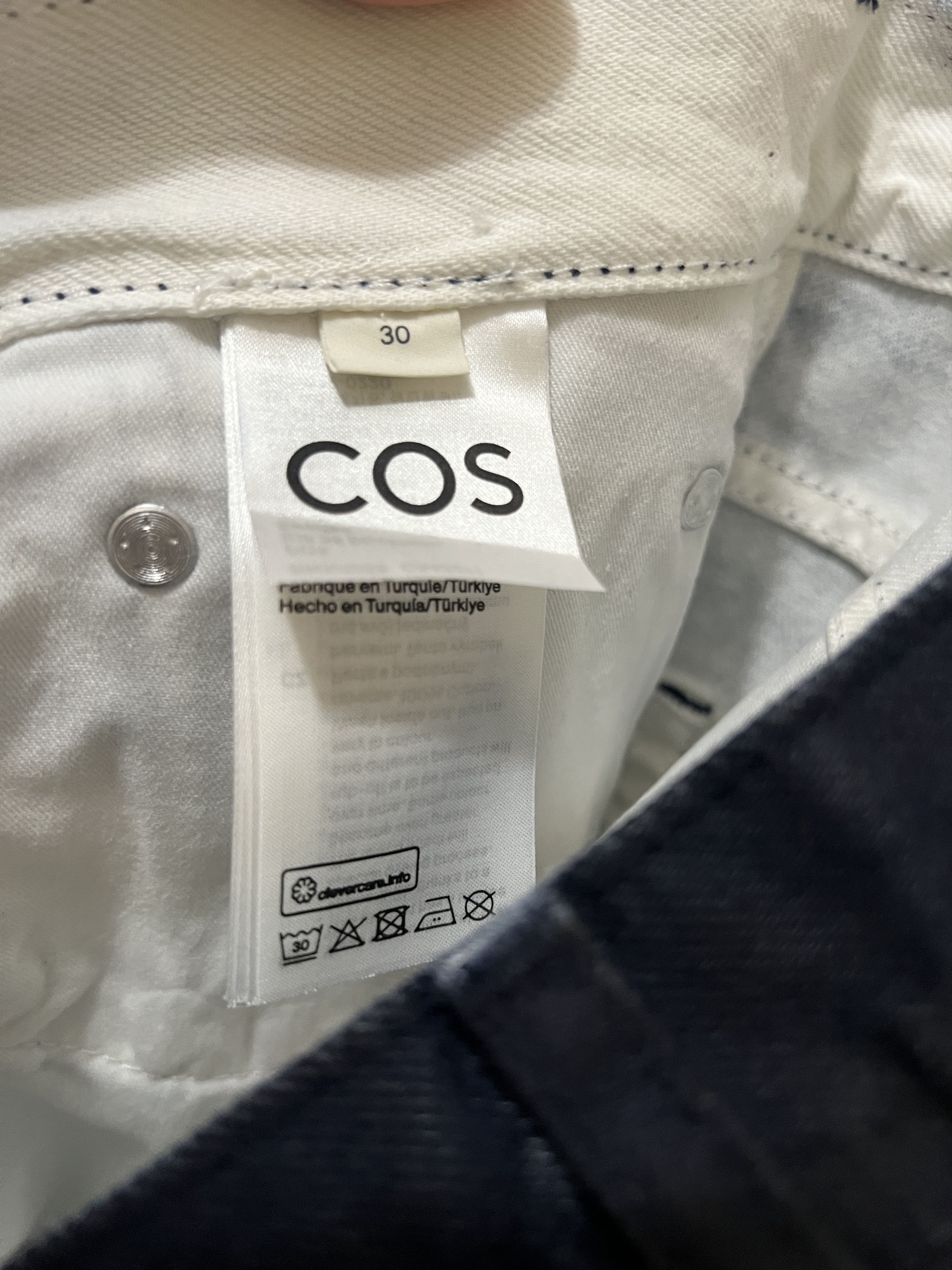 Cos COS VOLUME sprayed wide leg jeans Size US 30 / EU 46 - 10 Thumbnail