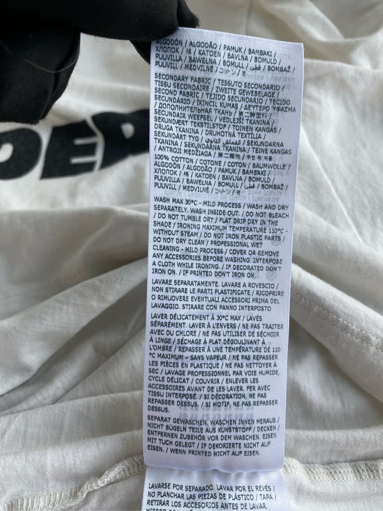 Maison Margiela Maison Margiela Digital embroidery short sleeves 2501-Next Size US L / EU 52-54 / 3 - 5 Thumbnail