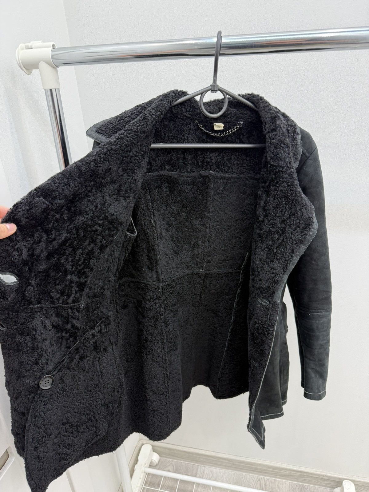 Burberry Burberry London Leather Fur Sheep Coat Jacket Size M / US 6-8 / IT 42-44 - 3 Thumbnail