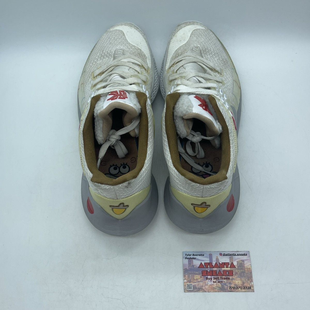 Nike SpongeBob SquarePants x Kyrie low sandy cheeks Size US 13 / EU 46 - 6 Thumbnail