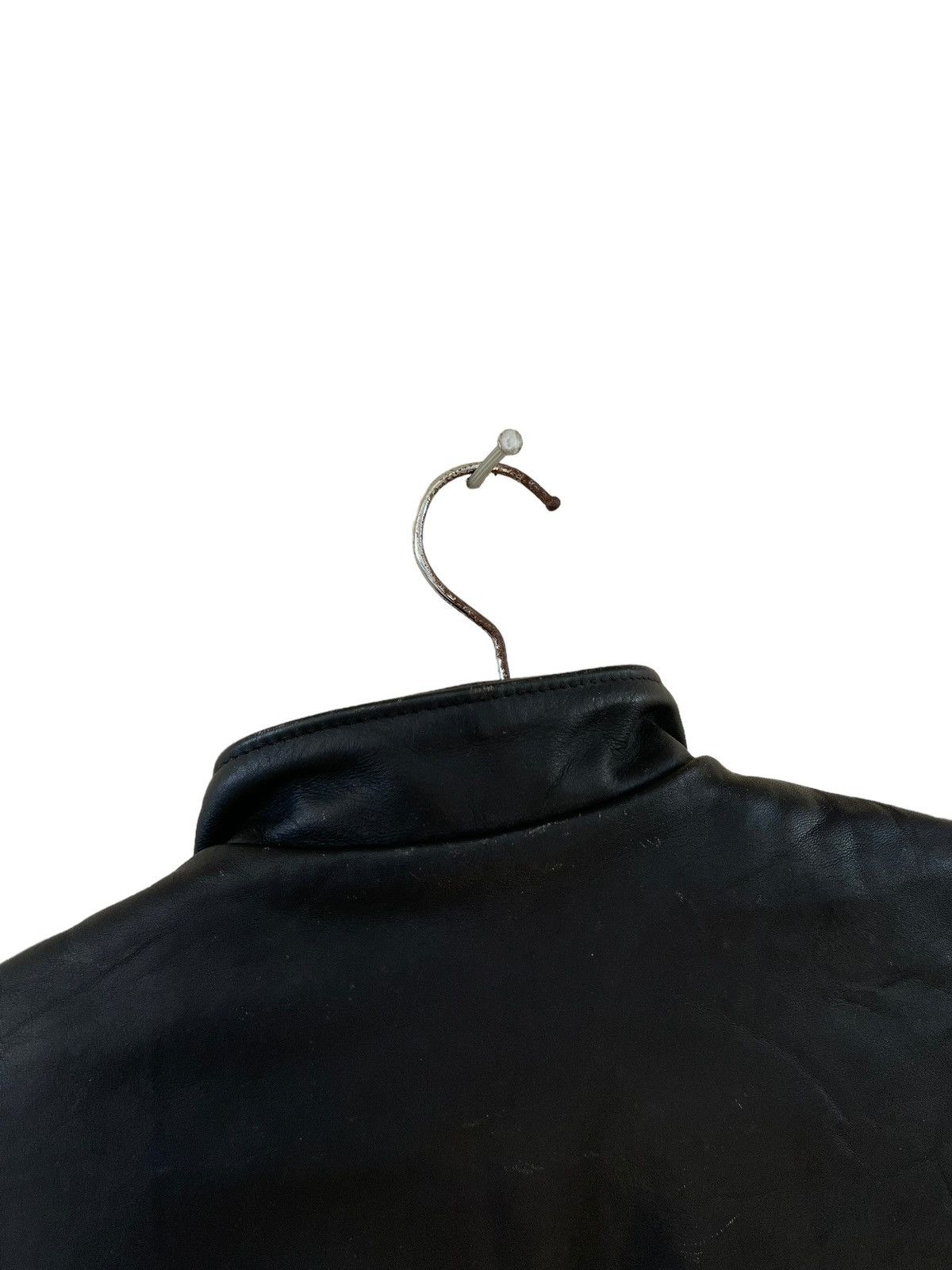 Schott Vintage Schott N.Y.C. Lined Black Leather Cafe Racer Jacket Size US M / EU 48-50 / 2 - 21 Thumbnail