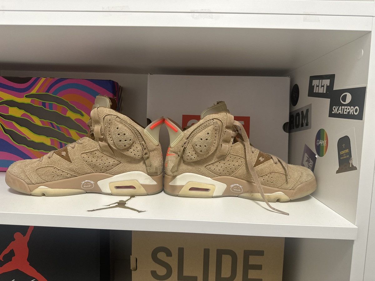 Jordan Brand × Nike × Travis Scott Jordan 6 x Travis Scott Size US 7 / EU 40 - 2 Thumbnail