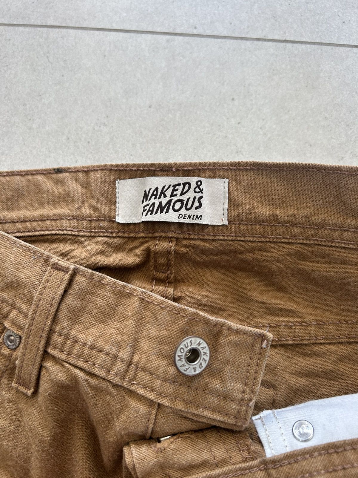 Naked & Famous Naked & Famous Duck Canvas Selvdedge Denim Size US 31 - 8 Thumbnail
