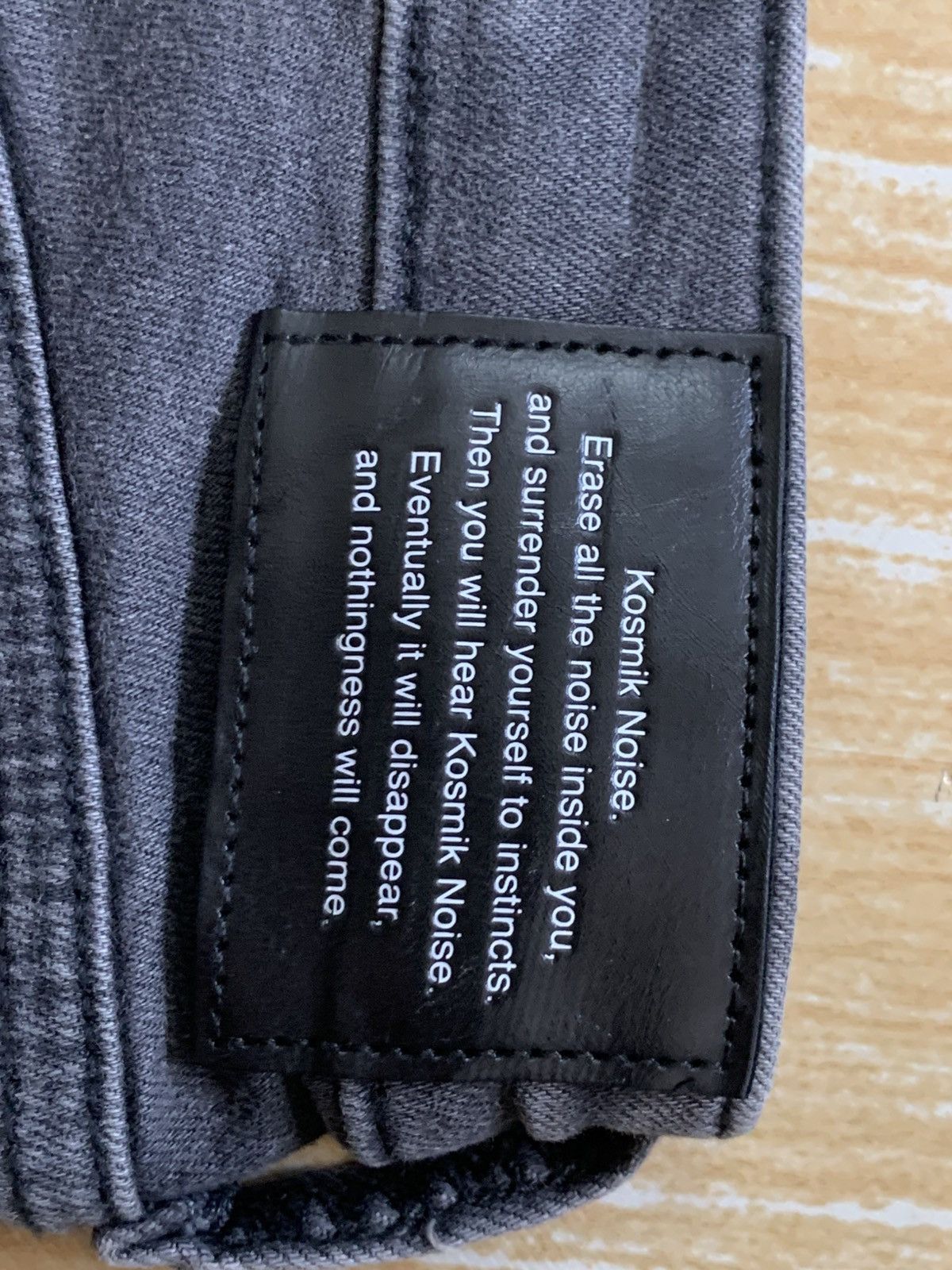 GU Distressed Gu X Undercover Faded Black Stretching Jeans Pant Size US 30 / EU 46 - 19 Thumbnail
