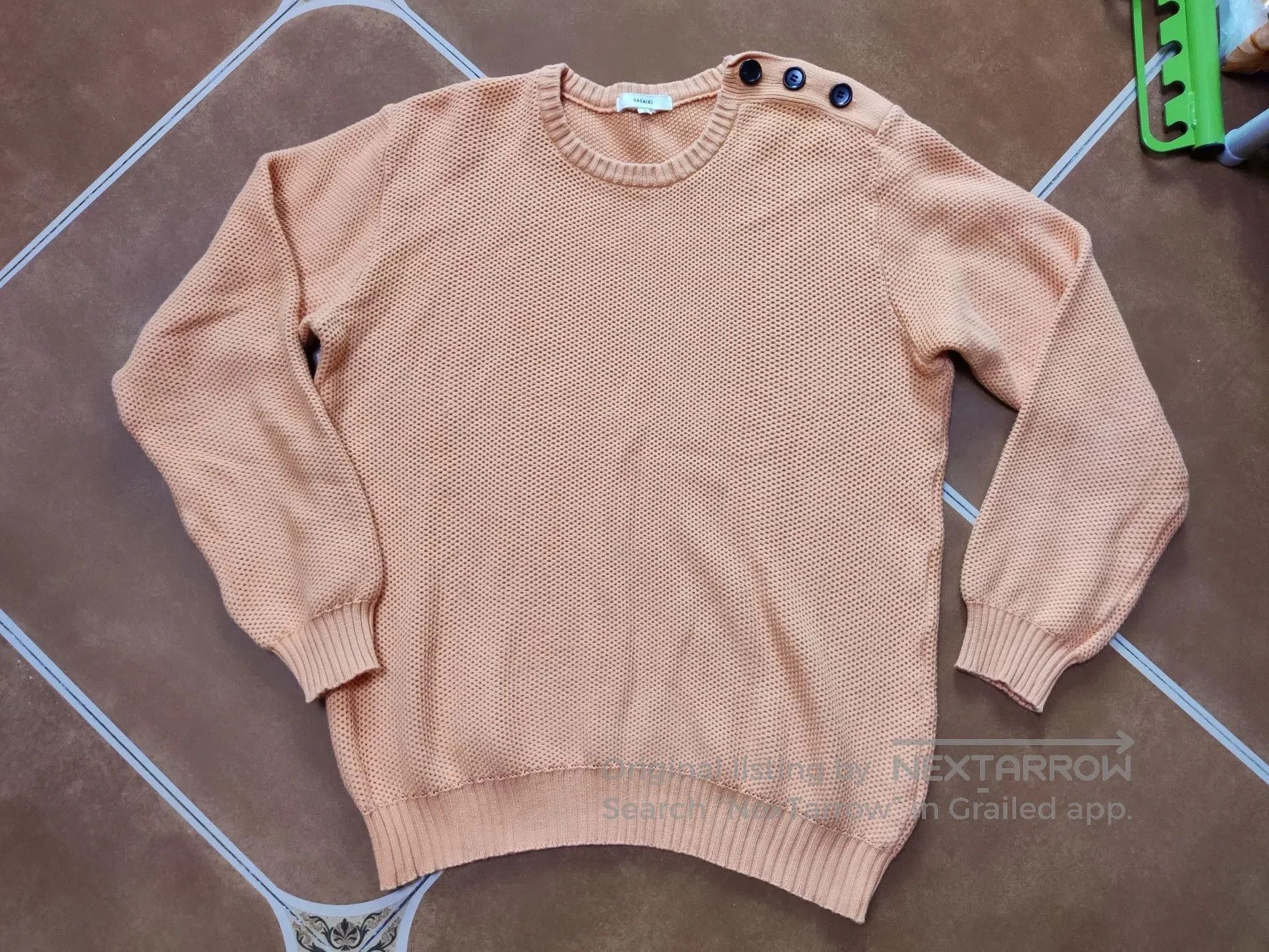 YASHIKI Yashiki Waffle Knit Sweater Unisex. Size US L / EU 52-54 / 3 - 1 Thumbnail