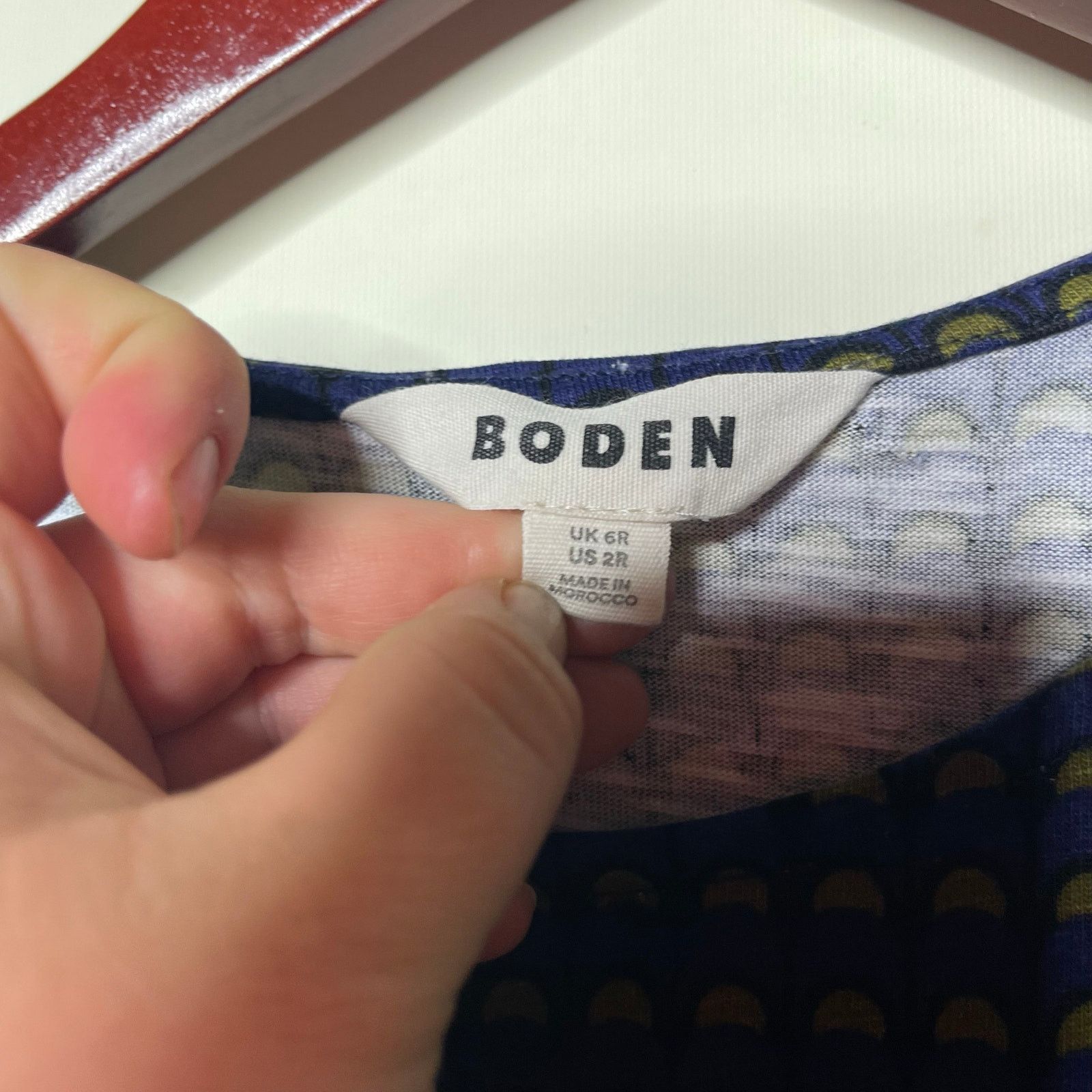 Boden Boden Dark Blue Petite Penelope Jersey Dress sz 6 Size M / US 6-8 / IT 42-44 - 4 Thumbnail
