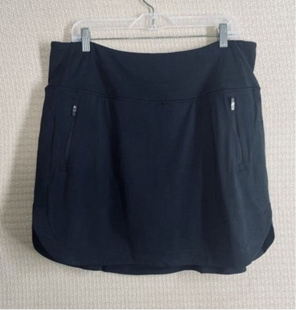 Athleta Athleta Lined Fairway Golf Skort 16" Skirt Shorts Women XL Size 35" - 6 Thumbnail