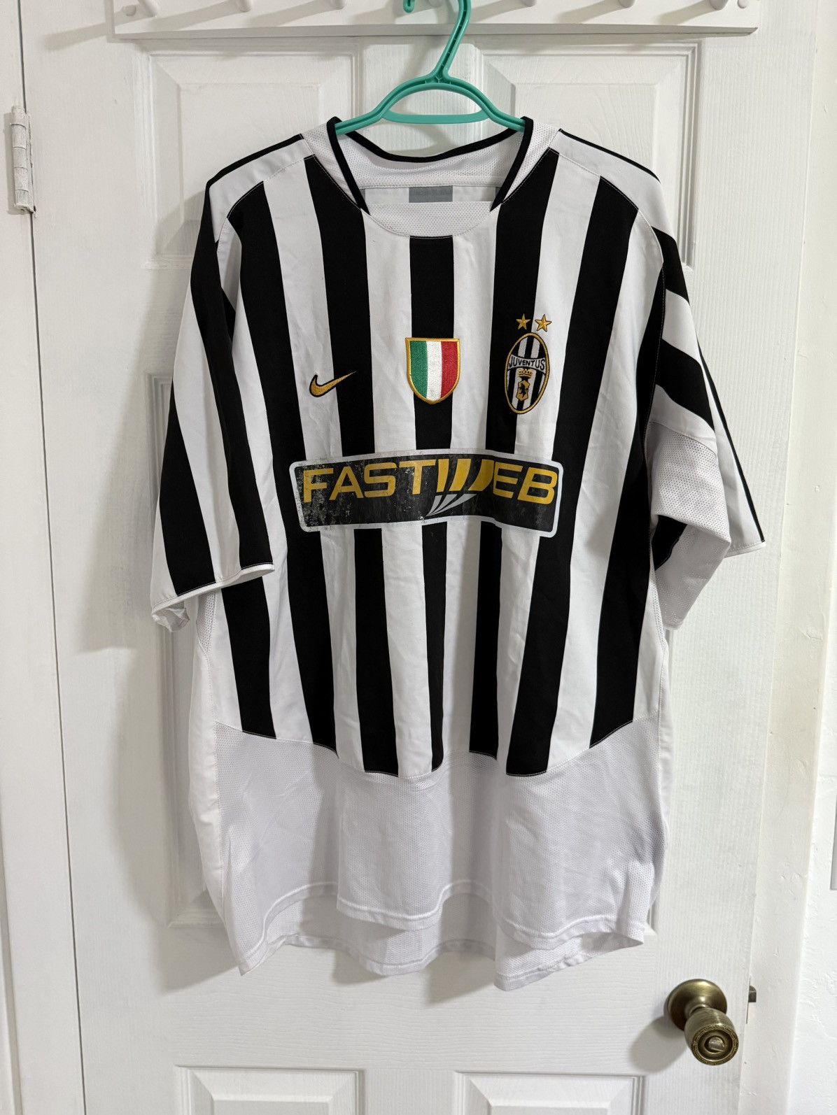 Nike Juventus 2003/04 Pavel Nedved jersey