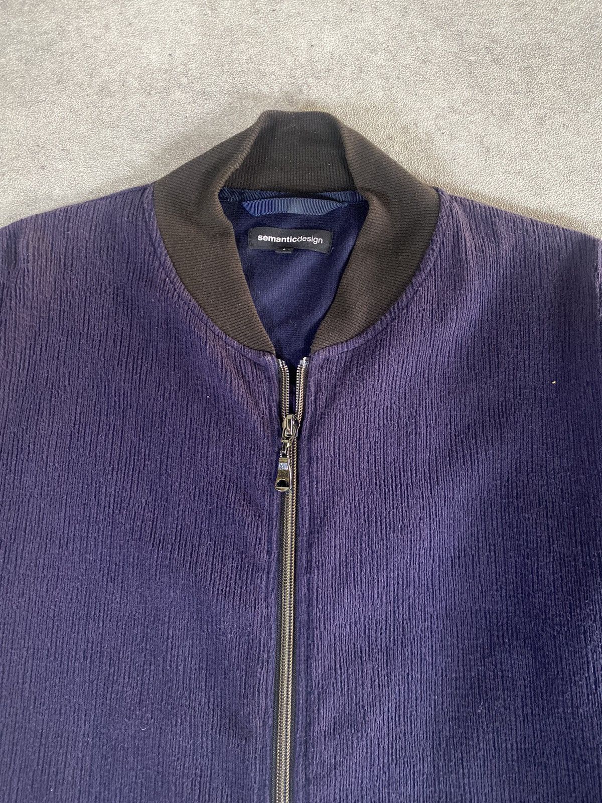 semanticdesign Semantic Design knit bomber navy Size US M / EU 48-50 / 2 - 2 Thumbnail