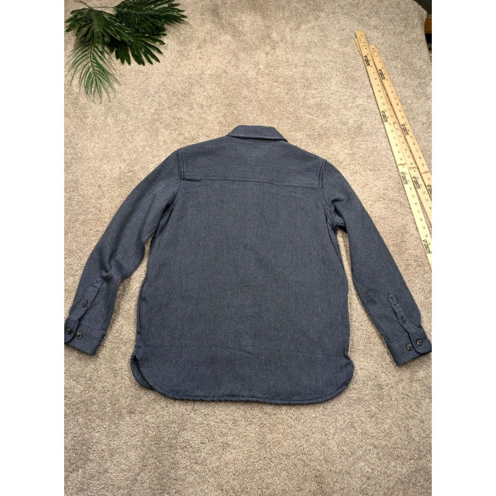 Carhartt Carhartt Women Blue Shirt Jacket Shacket Medium LOOSE Fit Side Pocket Casual Workwear Cotton NWT Size M / US 6-8 / IT 42-44 - 5 Thumbnail