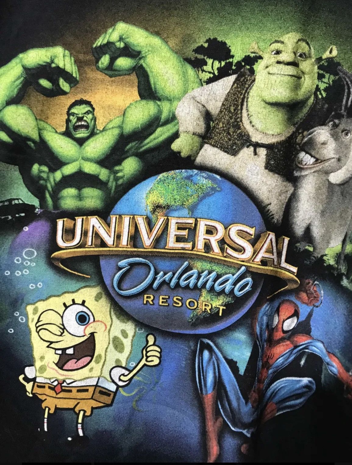 Disney Vintage Universal studios tshirt shrek sponge nib 2000s XL Size US XL / EU 56 / 4 - 4 Thumbnail