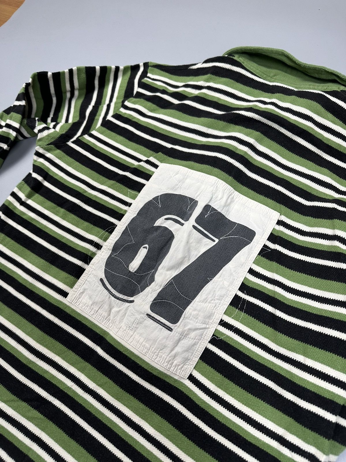 Diesel × Vintage Diesel Club Vintage Stripe Y-2 Longsleeve FC Pradesh Size US M / EU 48-50 / 2 - 10 Thumbnail