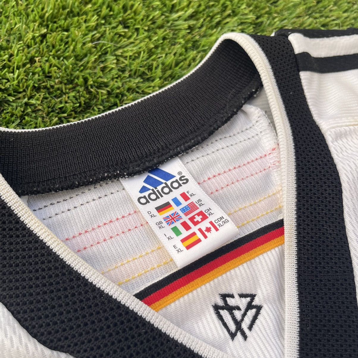 Adidas Germany 1998 World Cup Home Football Jersey Vintage Adidas Size US XL / EU 56 / 4 - 12 Thumbnail