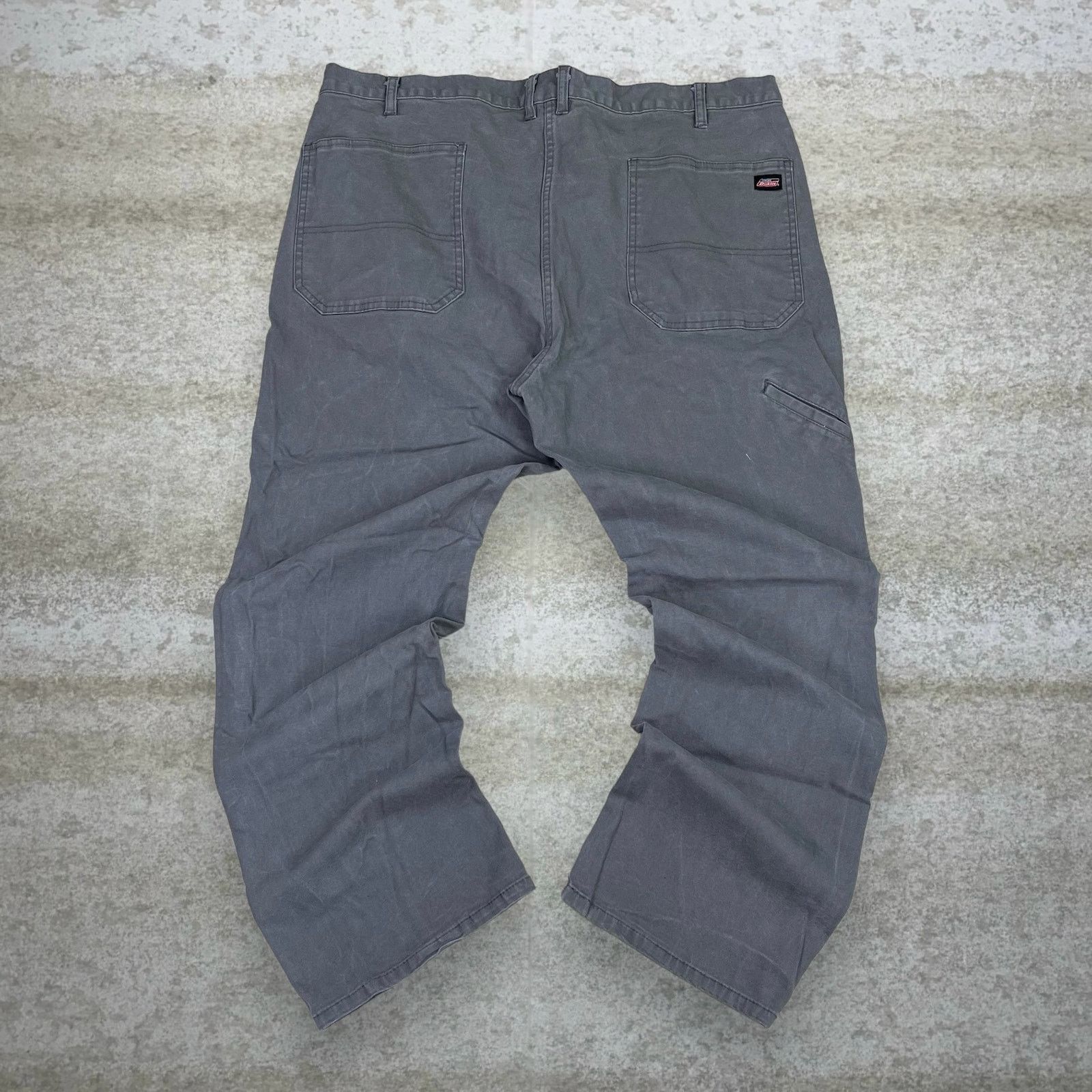Dickies Vintage 90s Dickies Carpenter Pants 40x30 Straight Grey Size US 40 / EU 56 - 1 Thumbnail