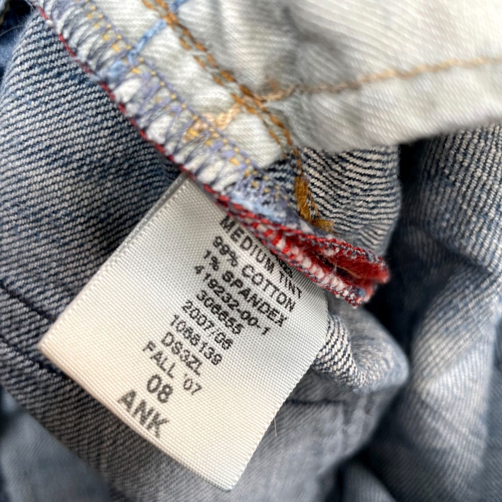 Gap Gap Jeans Womens 8 Blue Flared Leg Denim Cotton Stretch Medium Wash Size 30" / US 8 / IT 44 - 5 Thumbnail