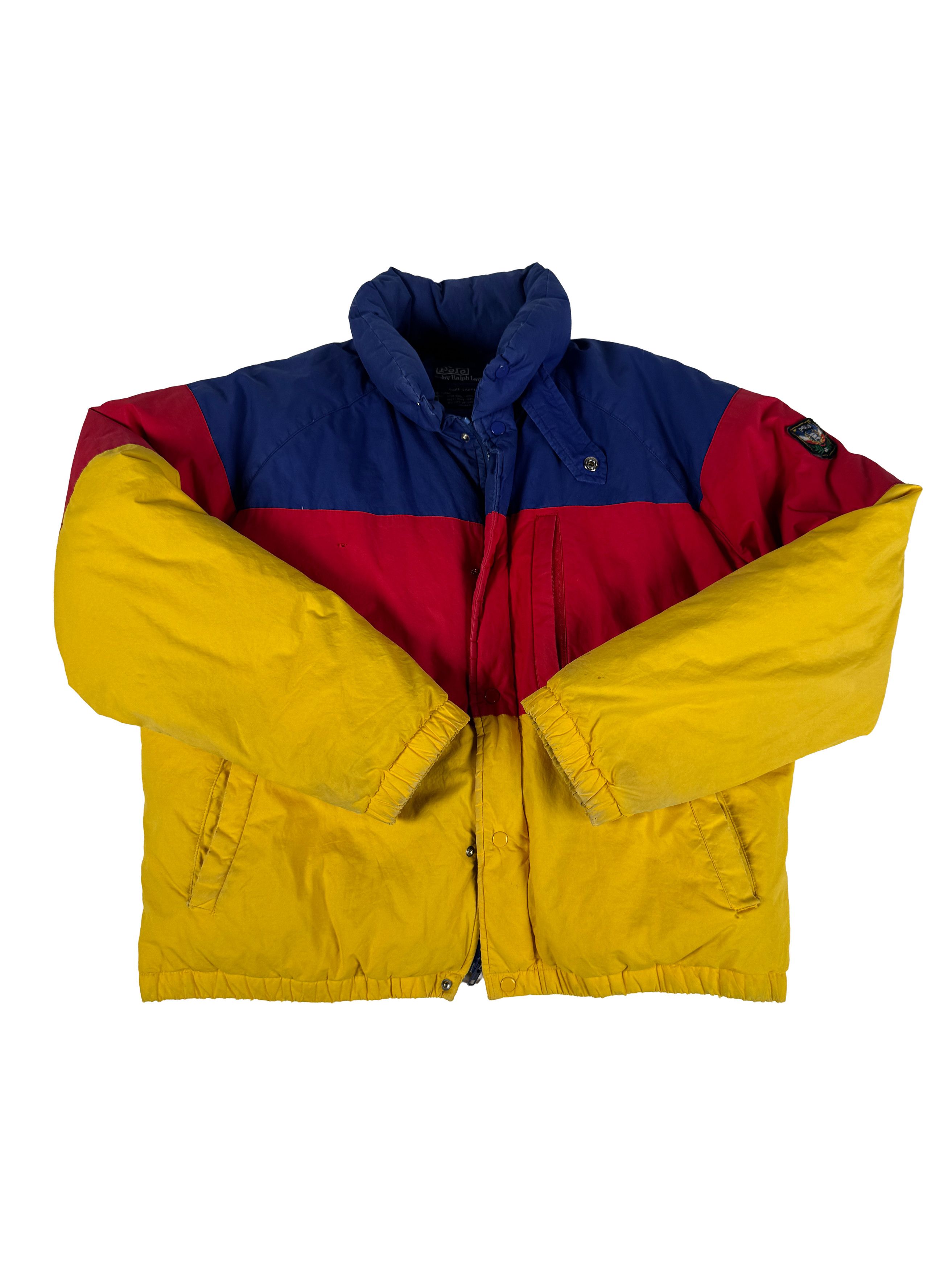 Polo Ralph Lauren Vintage 1980s Polo Ralph Lauren Uni Crest Down Puffer Jacket Size US M / EU 48-50 / 2 - 6 Thumbnail