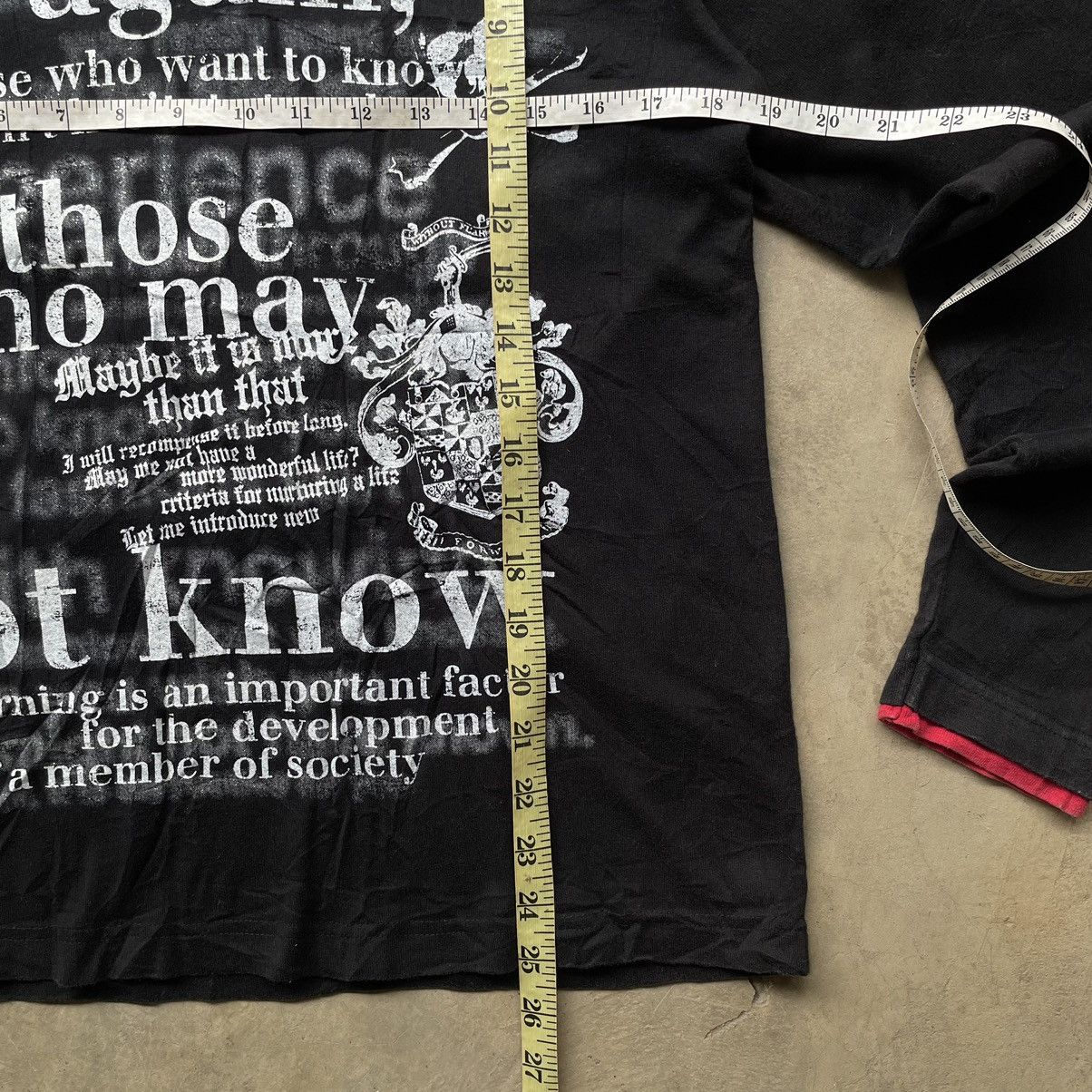 14th Addiction 🇯🇵 Double Layer BeaumontCarr Skull Crosses Poem Gothic Punk Size US S / EU 44-46 / 1 - 5 Thumbnail