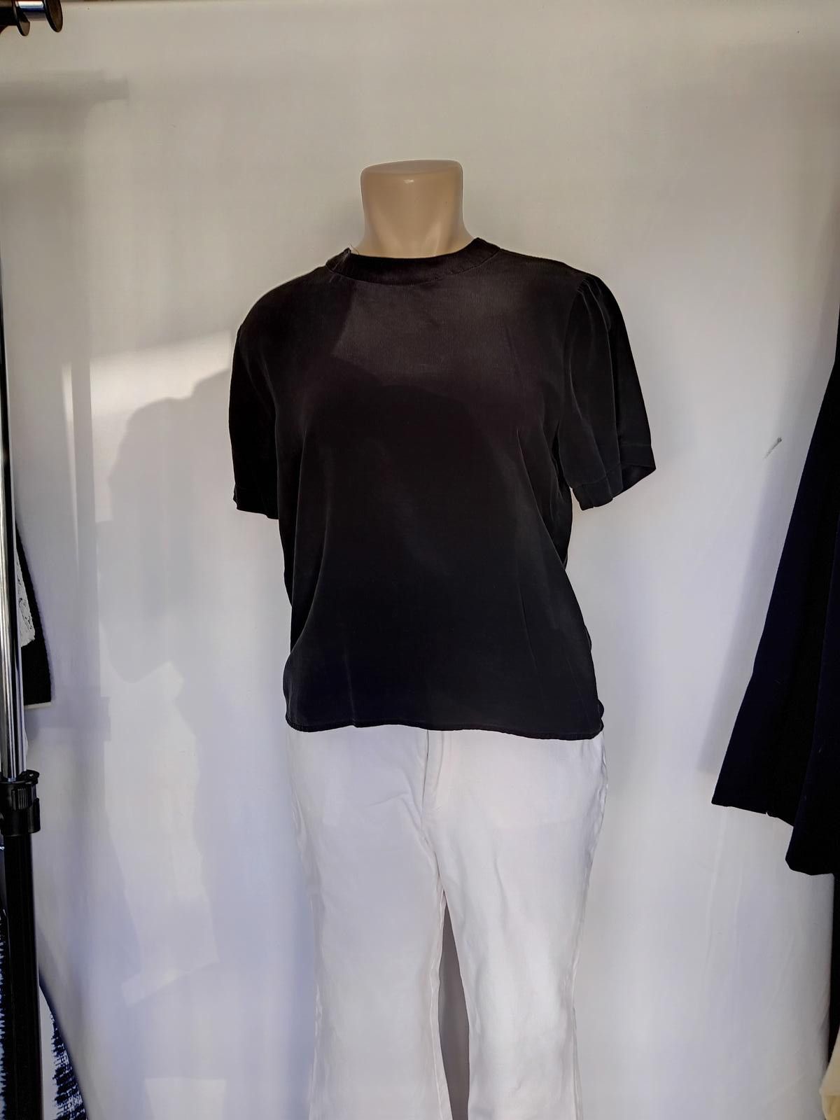 Designer Elegant Bethany Silk Blend Top - Size M Size M / US 6-8 / IT 42-44 - 1 Thumbnail