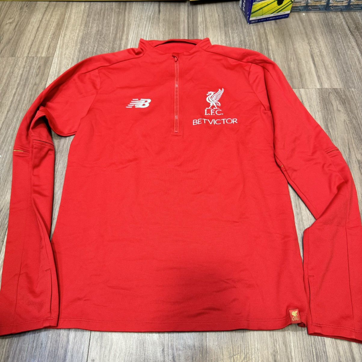 New Balance Liverpool new balance training sweater Size US S / EU 44-46 / 1 - 1 Thumbnail