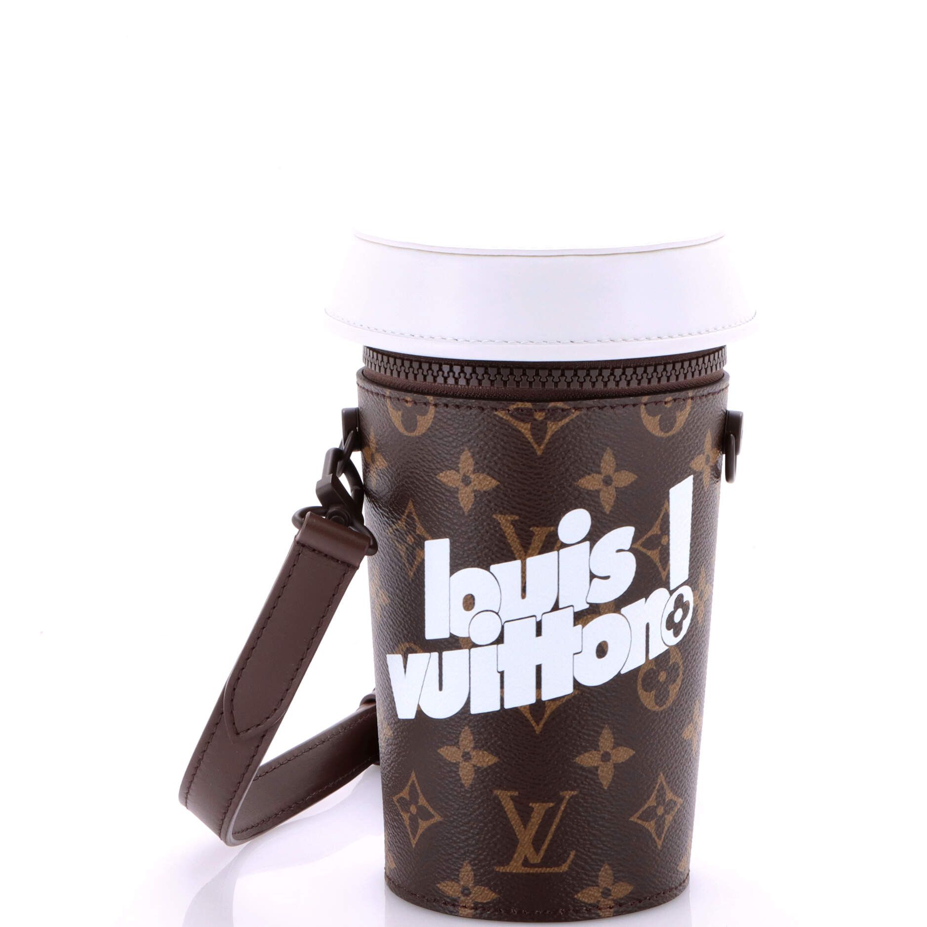 Louis Vuitton Signature Vintage Everyday Coffee Cup Convertible Pouch Size ONE SIZE - 1 Thumbnail