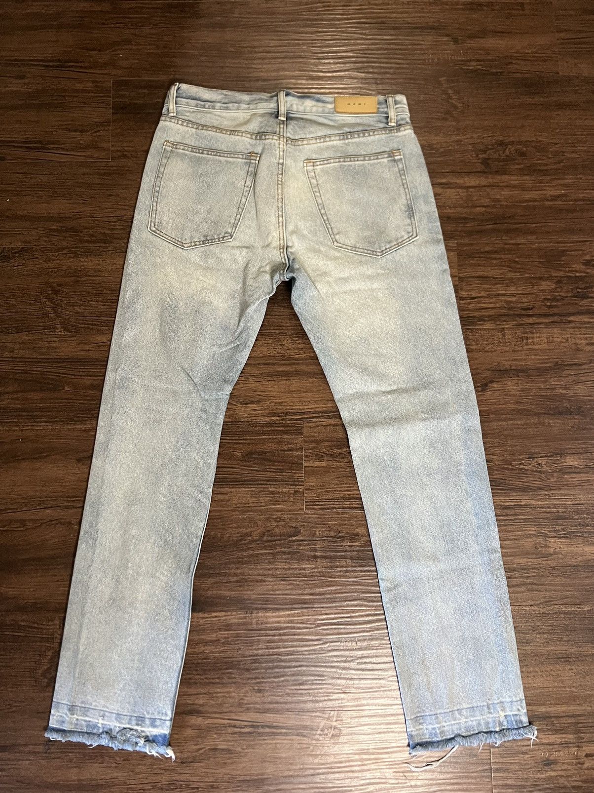 Jean × MNML MNML Denim Straight Leg Jeans Size US 33 - 2 Thumbnail