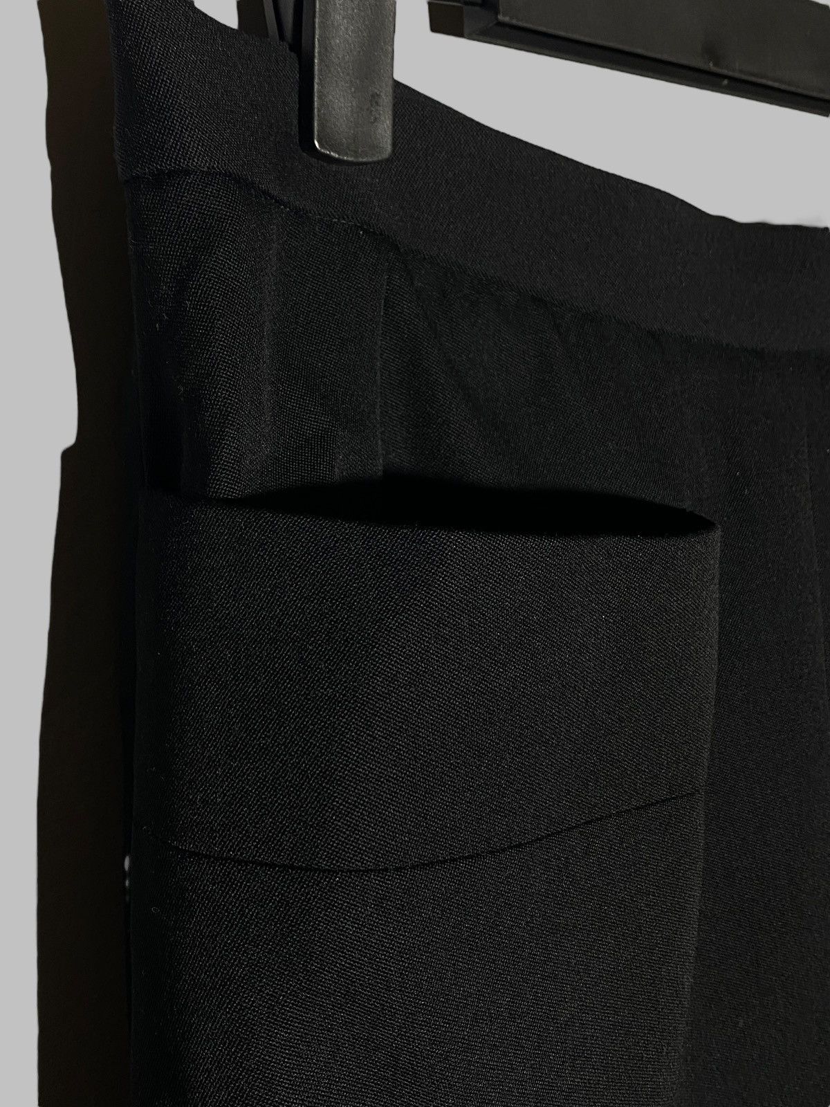 Yves Saint Laurent Vintage 90s Yves Saint Laurent Tuxedo Crop Jacket & Skirt Size L / US 10 / IT 46 - 18 Thumbnail