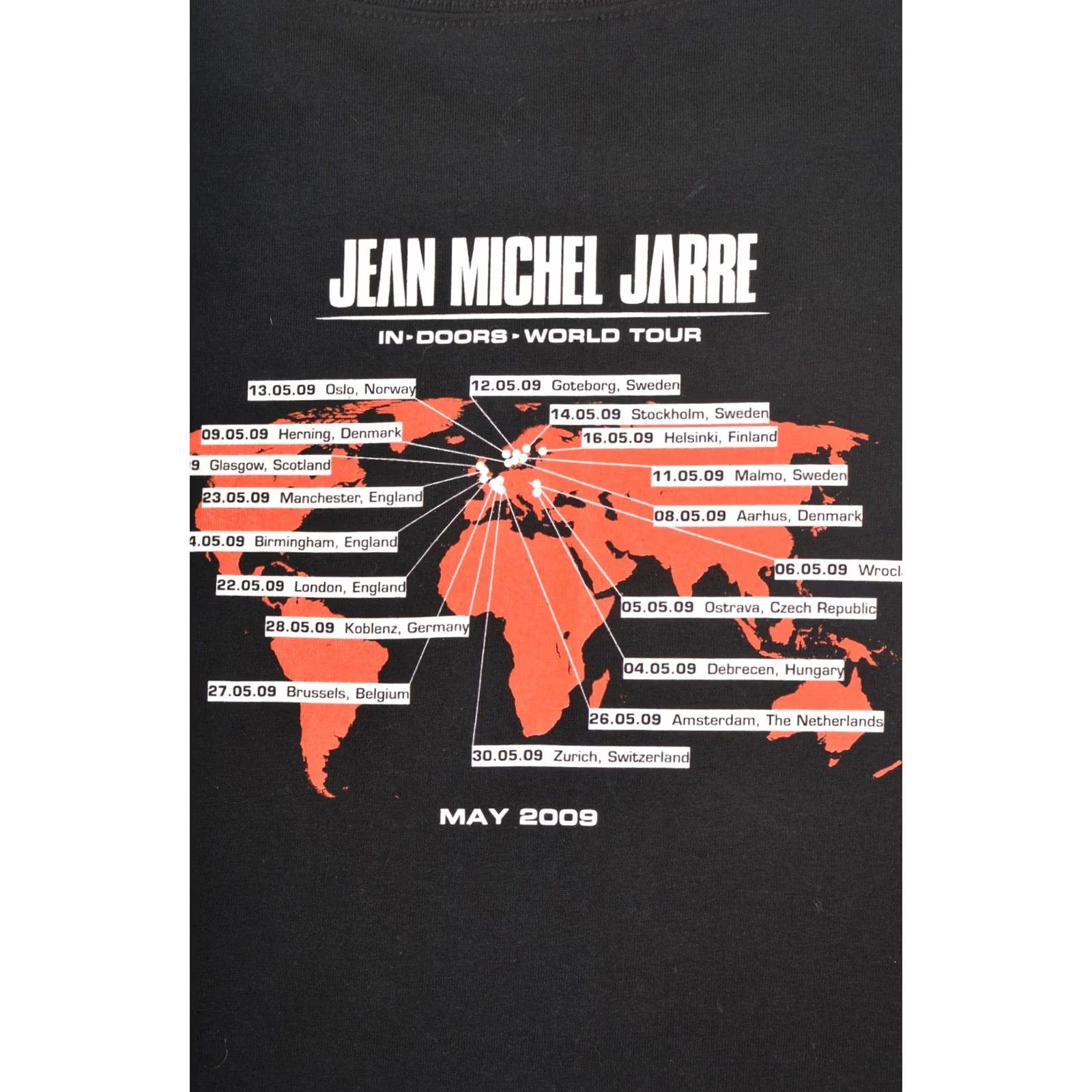 Gildan Gildan T-Shirt Nike Shirt In Doors World Tour 2009 XL Black Mens XS? Size US XL / EU 56 / 4 - 6 Thumbnail