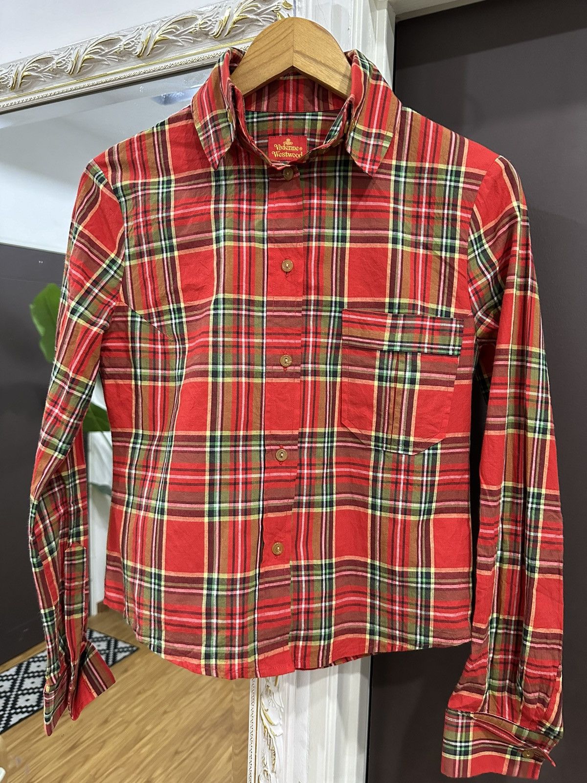 Vivienne Westwood Vivienne Westwood OG Red Tartan Shirt Size XS / US 0-2 / IT 36-38 - 14 Thumbnail