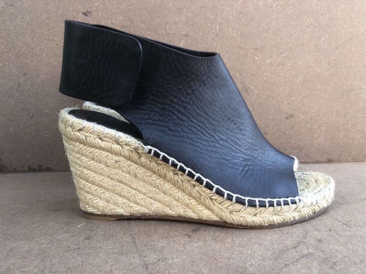 Celine CELINE Black Wedge Sole Size 36 Size US 7 / IT 37 - 3 Thumbnail