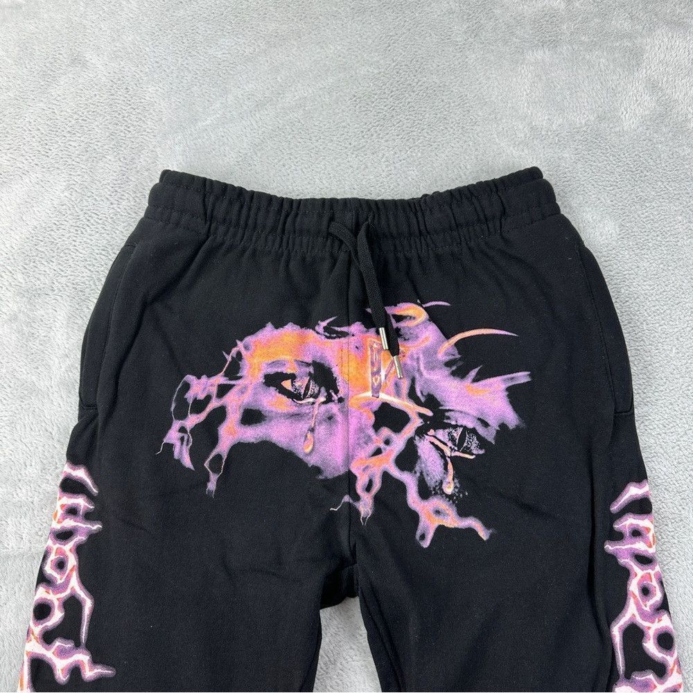 Vlone Vlone x Never Broke Again Black 100% Cotton Sweatpants Made Size US 28 / EU 44 - 3 Thumbnail