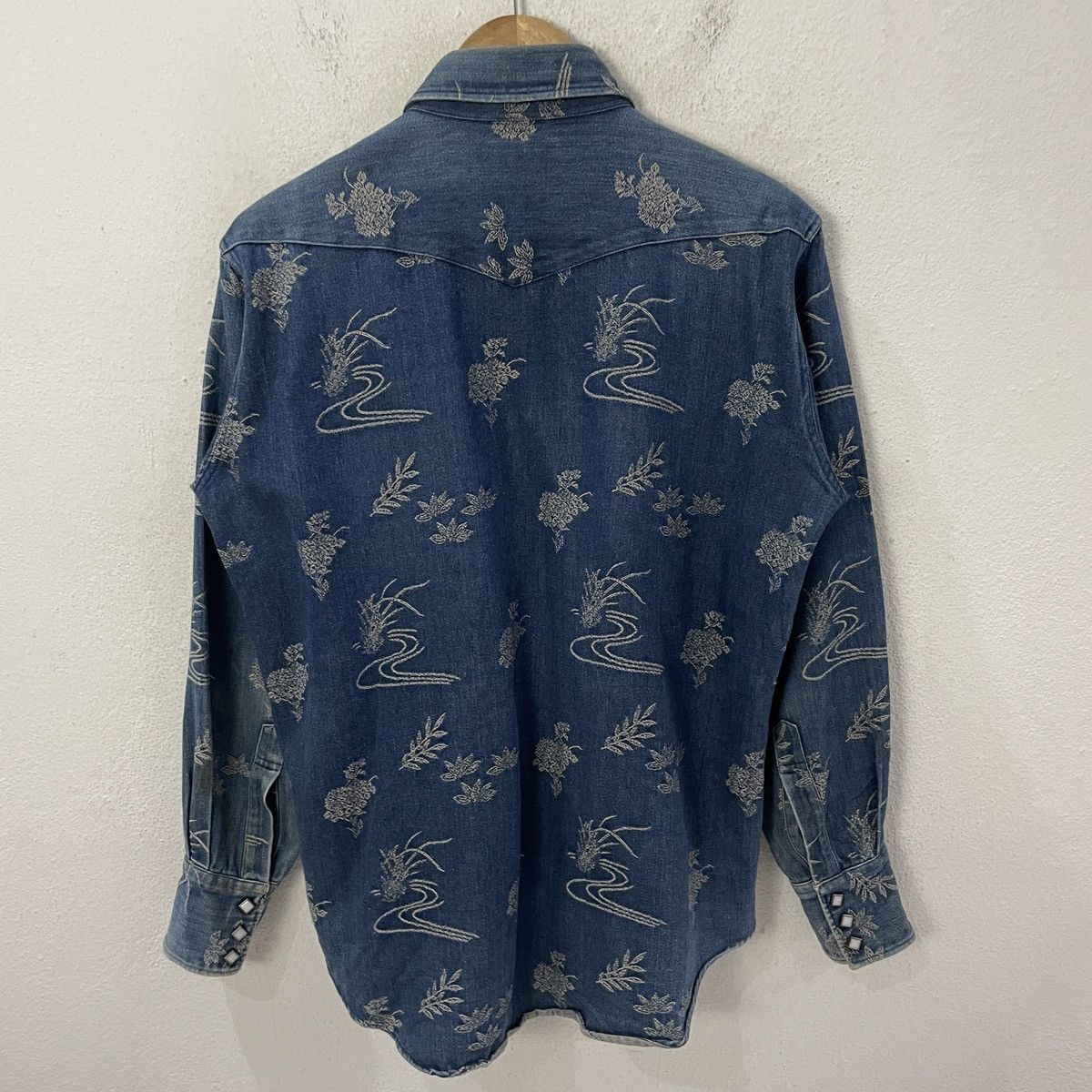 Japanese Brand Vintage Allen & Hanson Denim Jacket Size US M / EU 48-50 / 2 - 6 Thumbnail