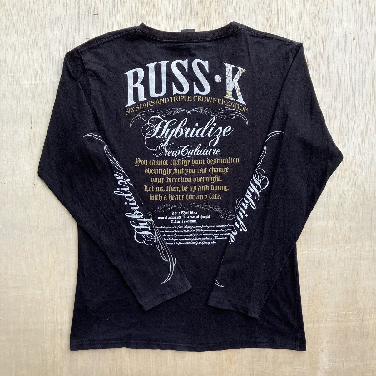 Japanese Brand RUSSK LONG SLEEVE Size US M / EU 48-50 / 2 - 4 Thumbnail