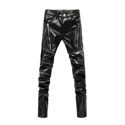 Jean Miyuki x Keito Slim Fit Leather PU Pant Size US 34 / EU 50 - 1 Thumbnail