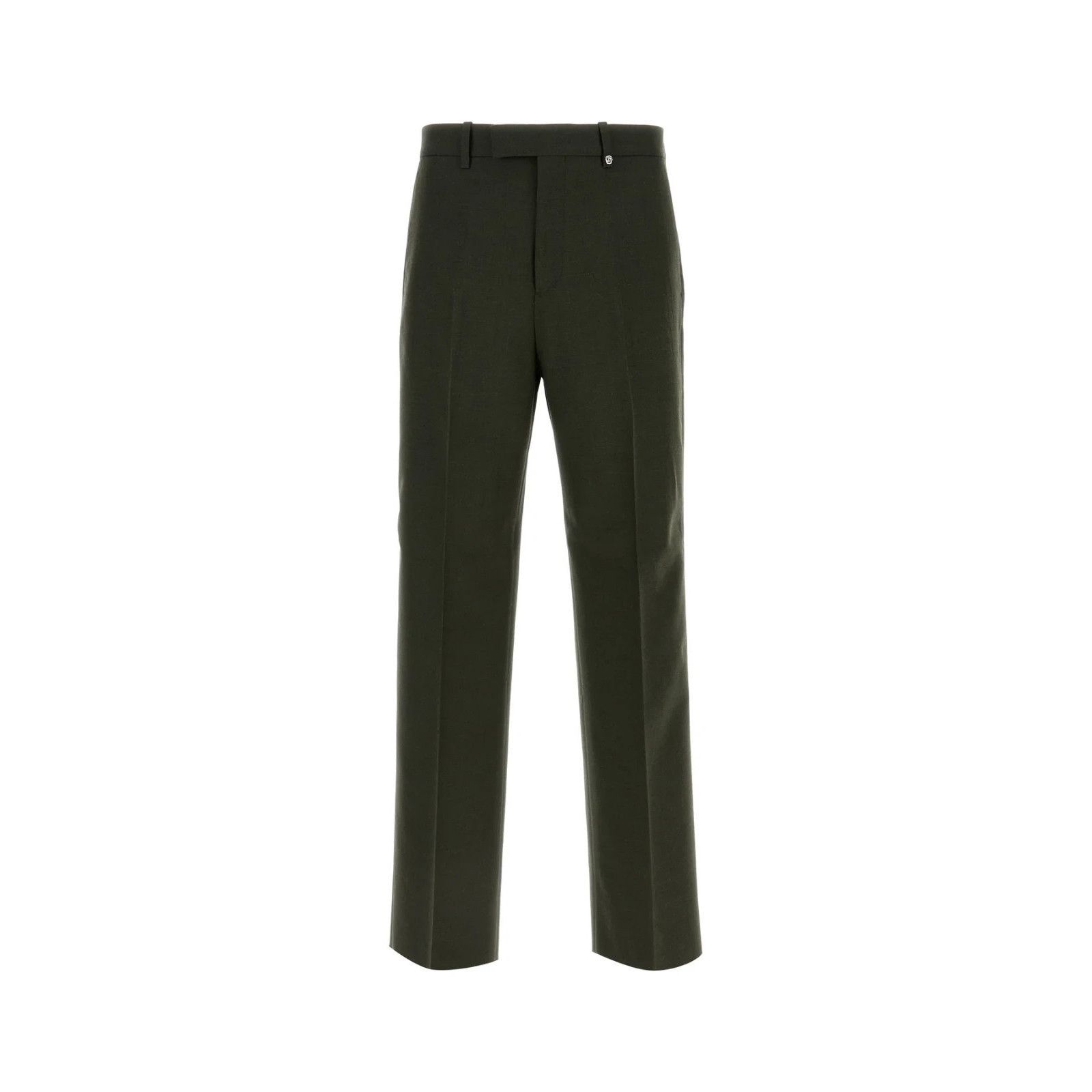 BURBERRY Bottle Green Wool Pants New & Authentic (Men's size