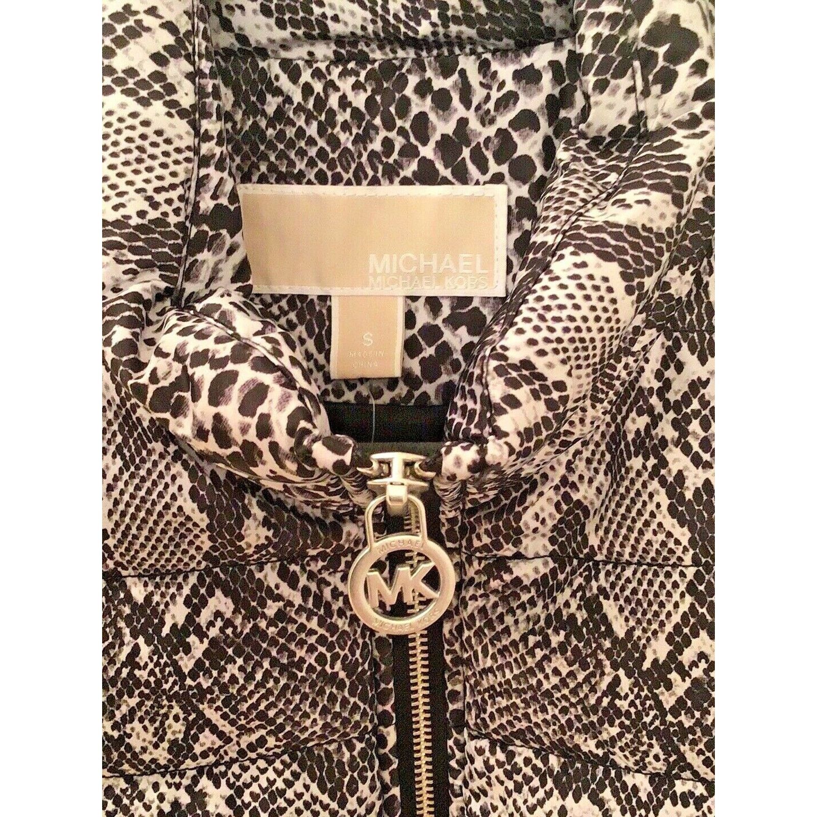 Michael Kors Michael Kors Snake Skin Pattern Vest NWT Size S / US 4 / IT 40 - 2 Thumbnail