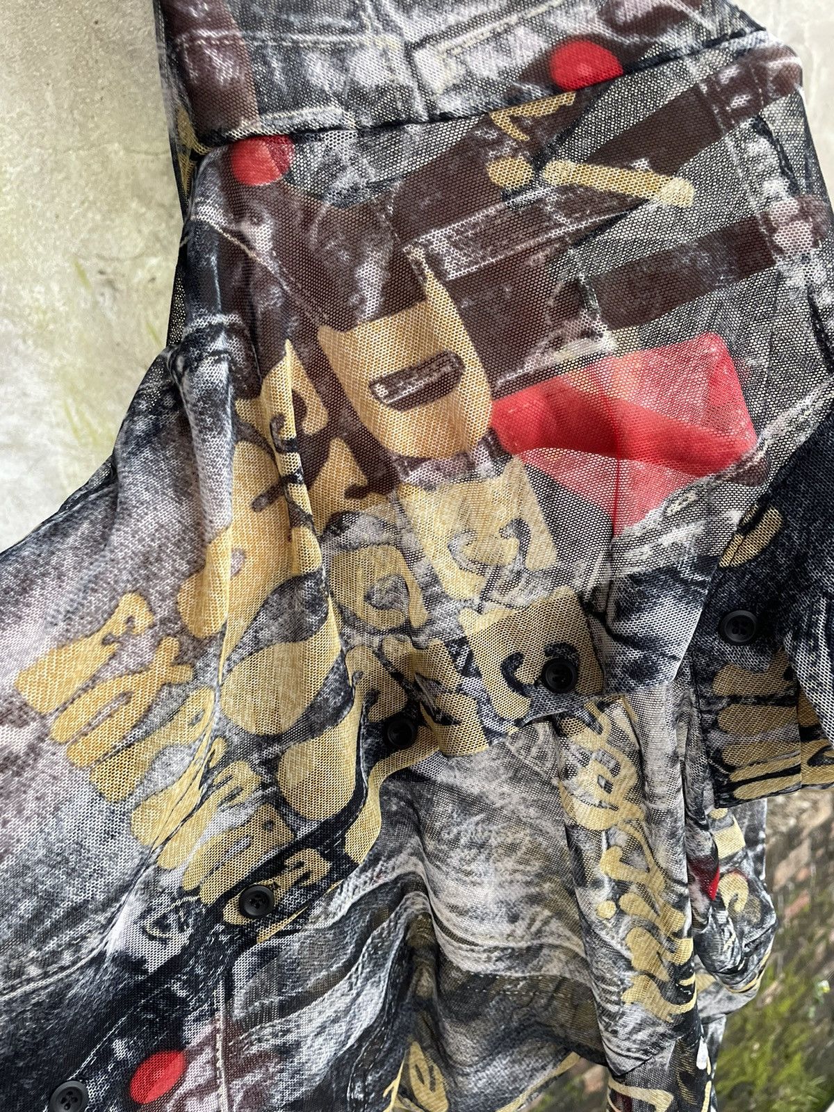 Japanese Brand Vintage Abstrak Ifsixwasnine Style Shirt Size M / US 6-8 / IT 42-44 - 6 Thumbnail