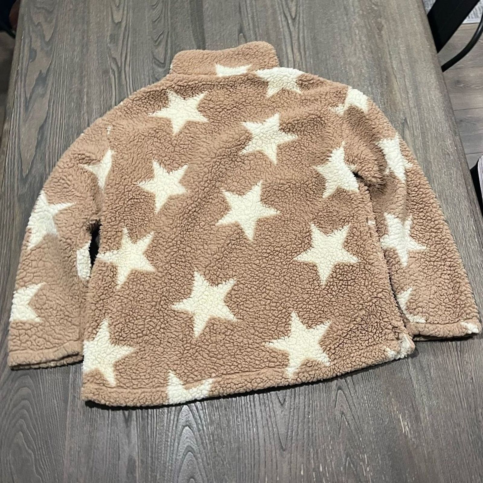 Vintage Altar'd State 1/4 Zip Teddy Fleece Sherpa Sweater Star M Size M / US 6-8 / IT 42-44 - 5 Thumbnail