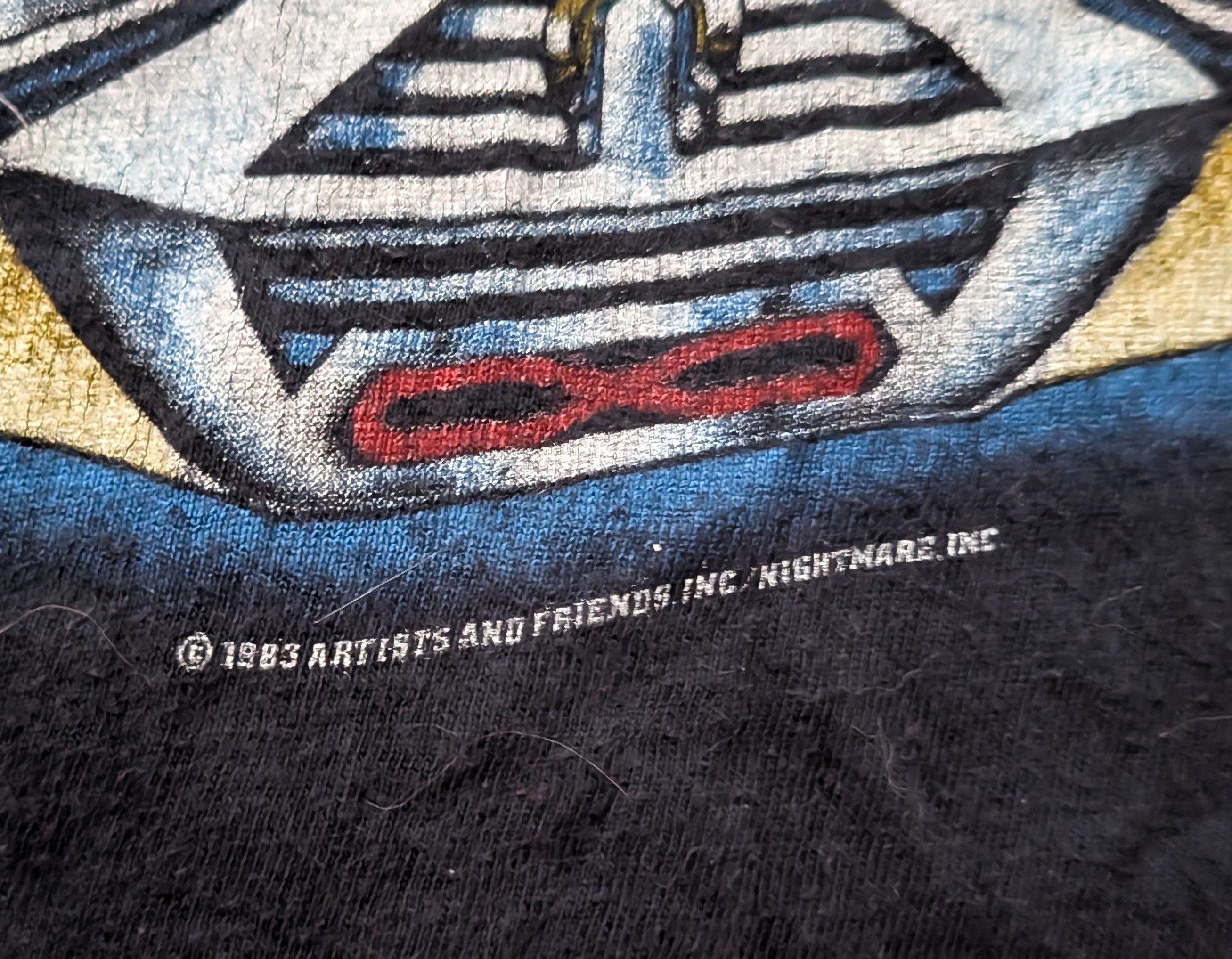 Hanes Journey 1983 Frontiers World Tour Tee Hanes USA Size M / US 6-8 / IT 42-44 - 3 Thumbnail