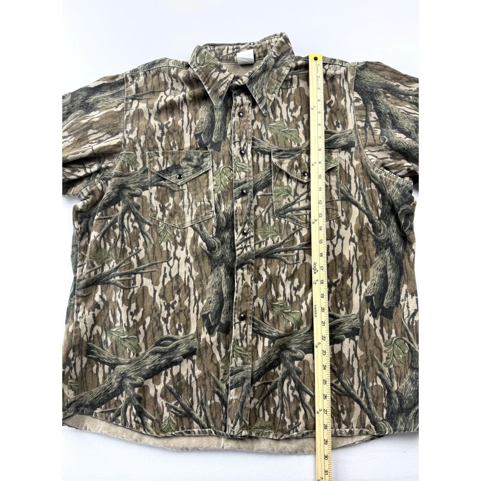 Vintage VINTAGE LAPCO Shirt Mens 2XL Camouflage Flannel Long Sleeve Snap Hunting Outdoor USA Size US XXL / EU 58 / 5 - 5 Thumbnail