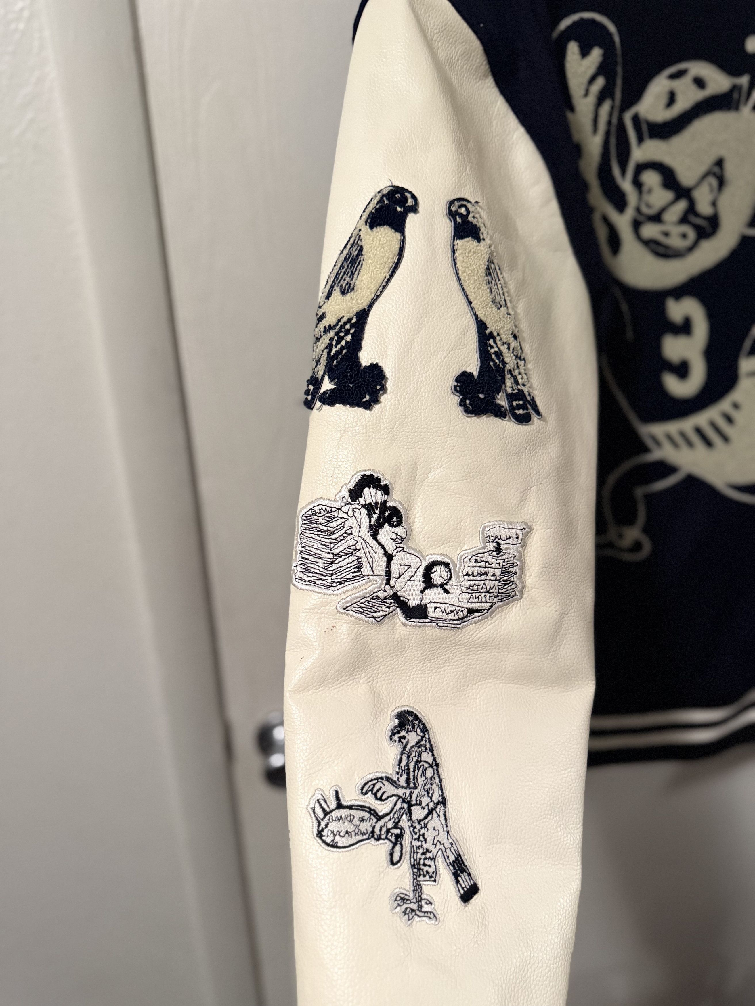 basketcase gallery Basketcase Gallery Birdie Letterman Jacket Size US L / EU 52-54 / 3 - 3 Thumbnail