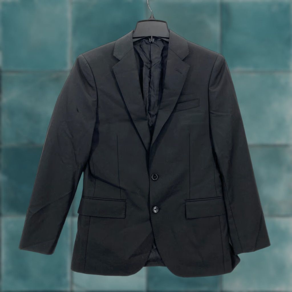 J.Crew J.CREW Ludlow Slim Fit Blazer Mens 36S Black Wool Loro Piana Vented Blazer Size 36R - 1 Thumbnail