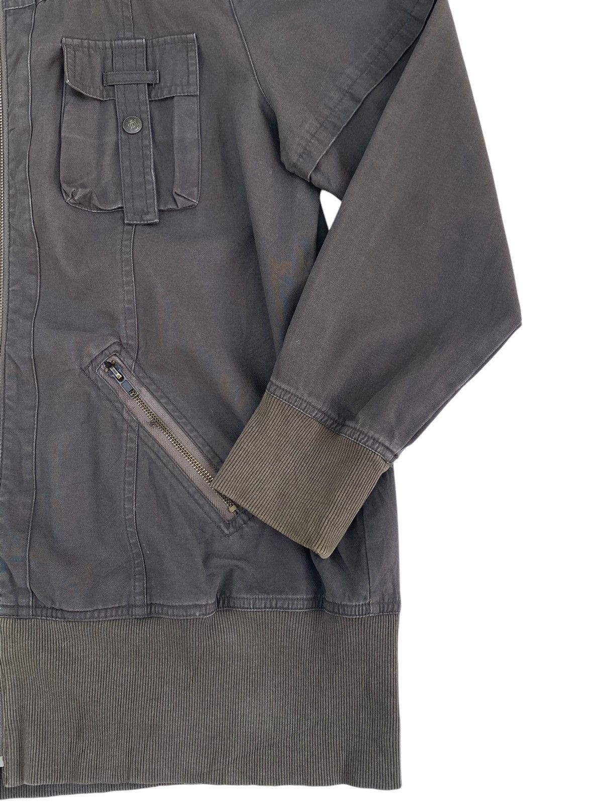 Japanese Brand Vtg Jacket Zipper Military Style Size US M / EU 48-50 / 2 - 6 Thumbnail