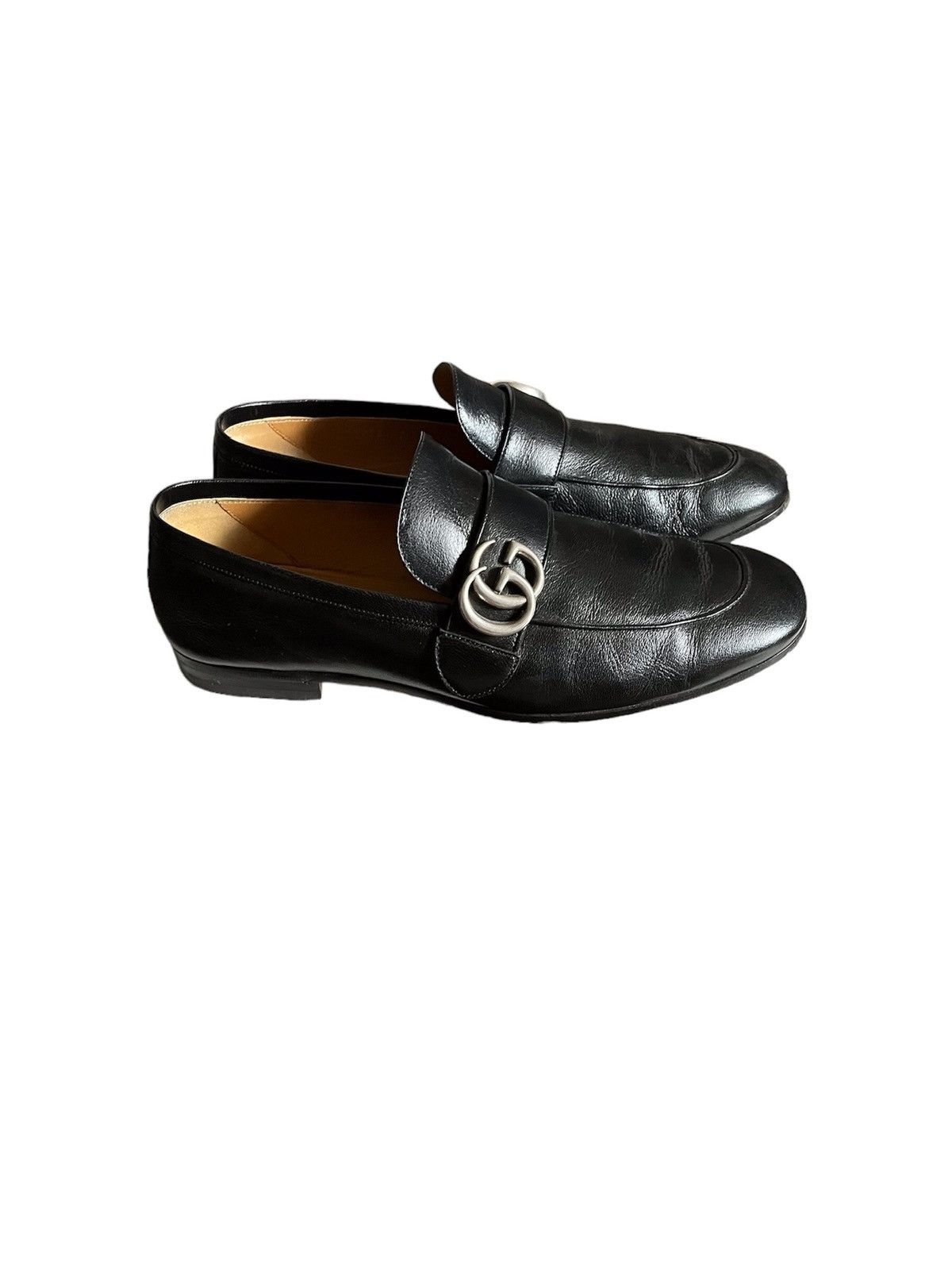 Gucci Gucci GG Leather Loafers Size US 7 / EU 40 - 3 Thumbnail
