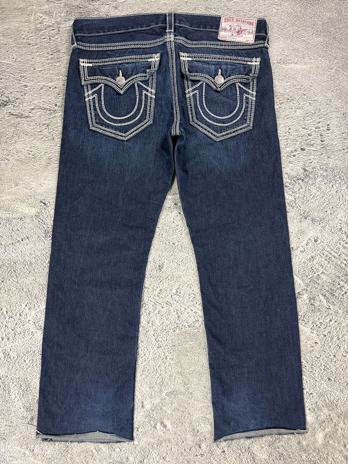 True Religion True Religion jeans vintage Jack denim pants thick stitching Size US 38 / EU 54 - 1 Thumbnail
